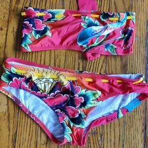 Two piece Ed Hardy Swimsuit